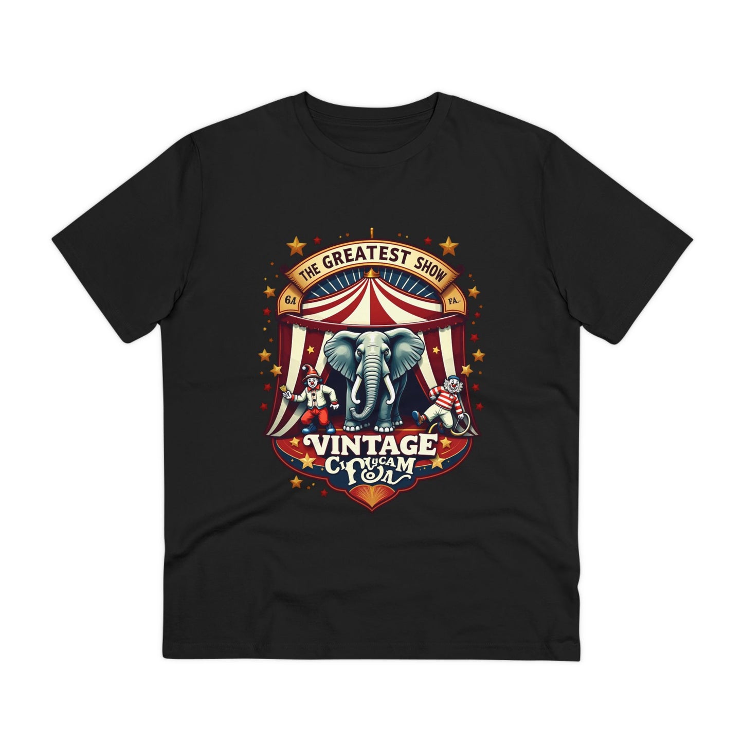 Vintage Circus - Organic T-shirt - Unisex