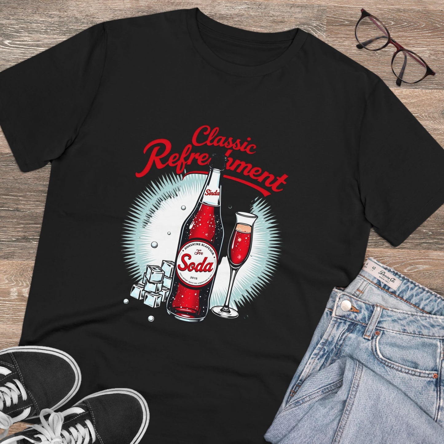 Retro Refreshment - Organic T-shirt - Unisex