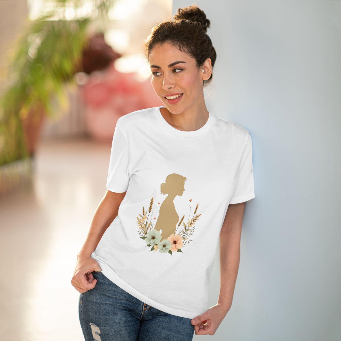 Elegant Flora - Organic T-shirt - Unisex