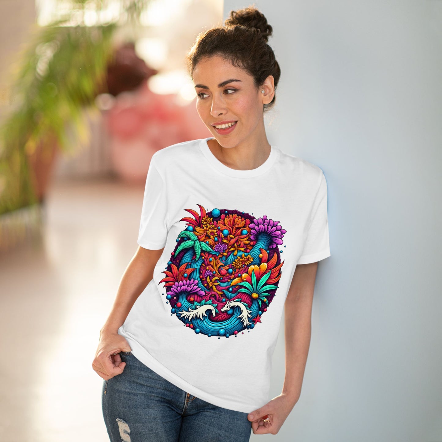 Psychedelic Vibes - Organic T-shirt - Unisex