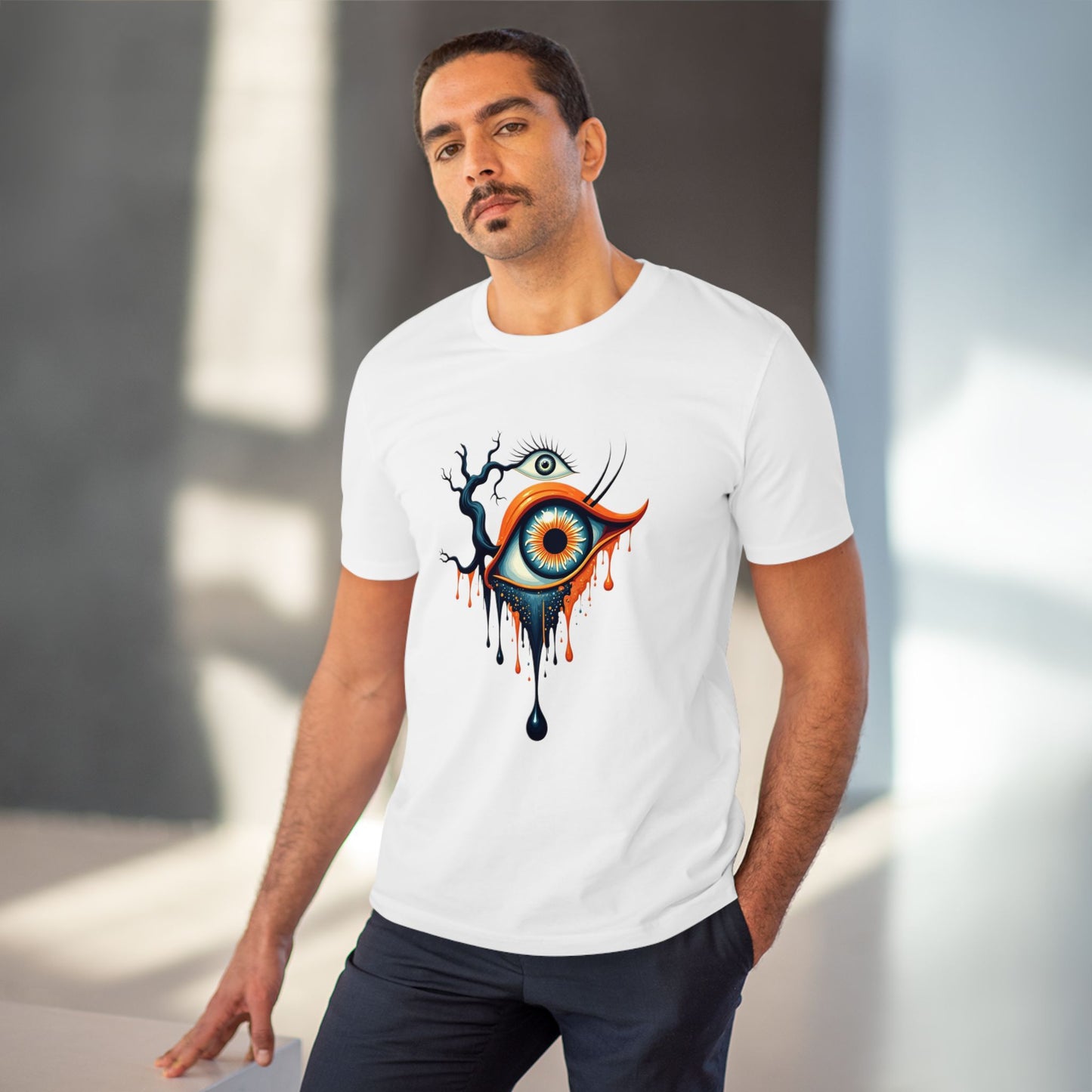 Melting Dreams - Organic T-shirt - White - Unisex