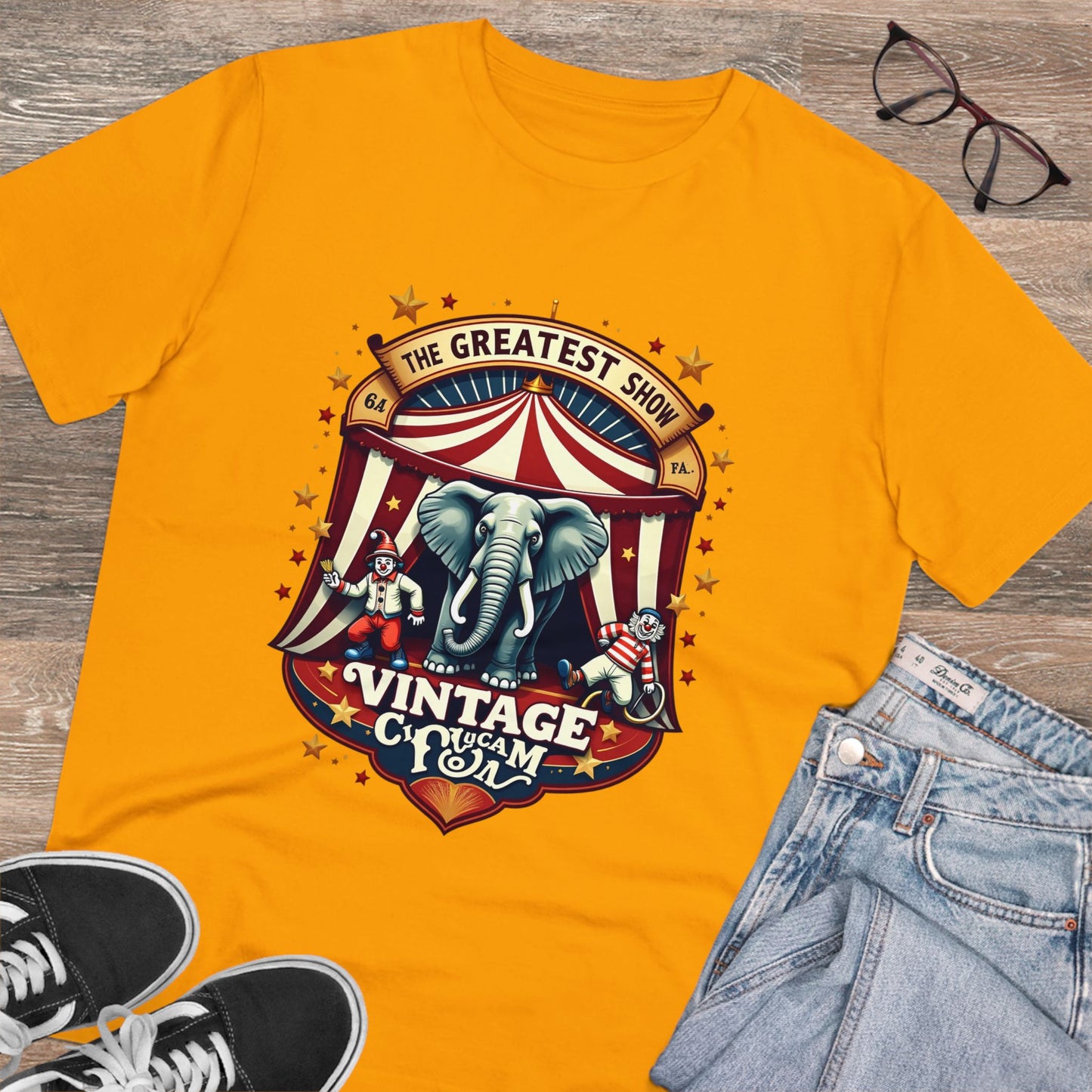 Vintage Circus - Organic T-shirt - Unisex