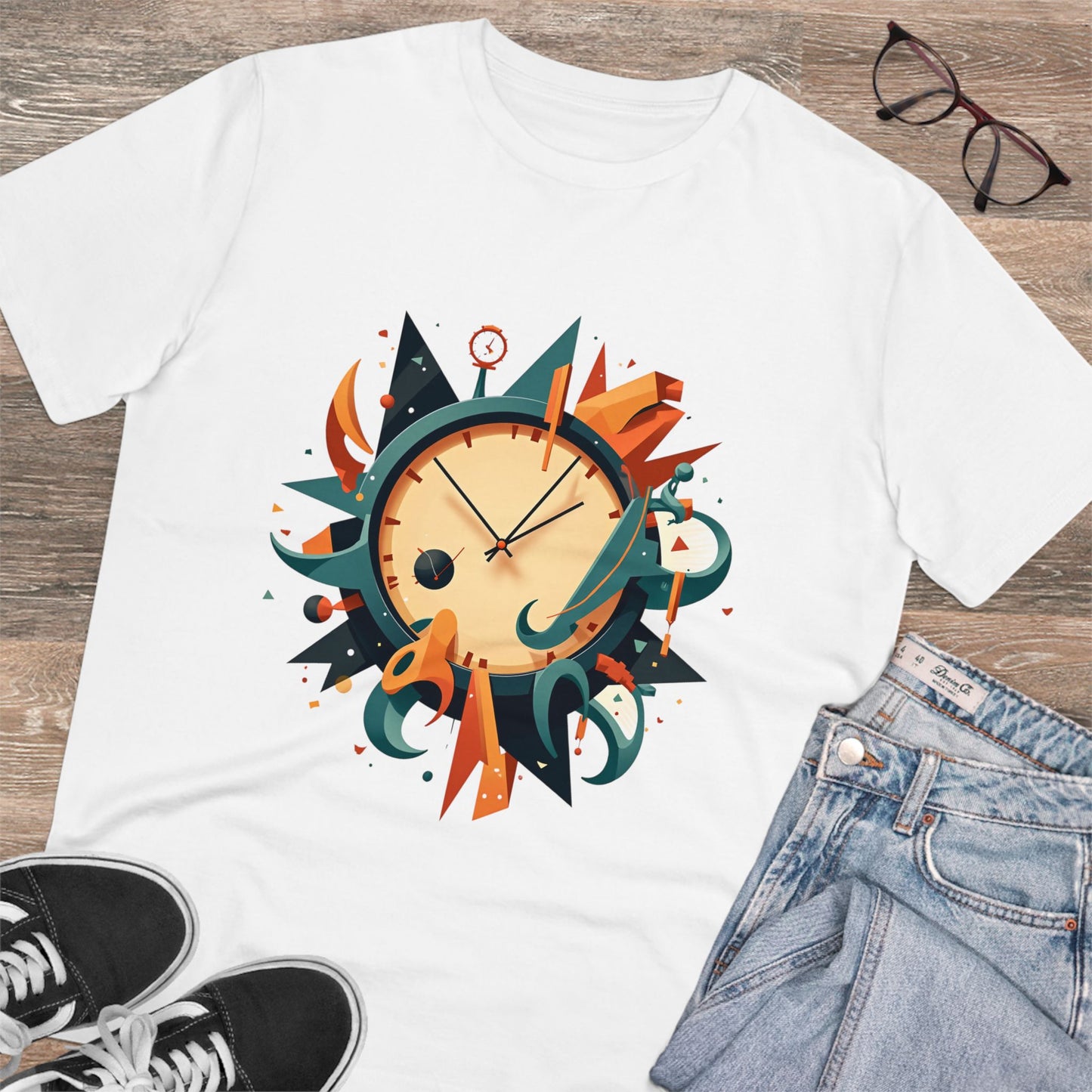 Melting Fusion - Organic T-shirt - White - Unisex