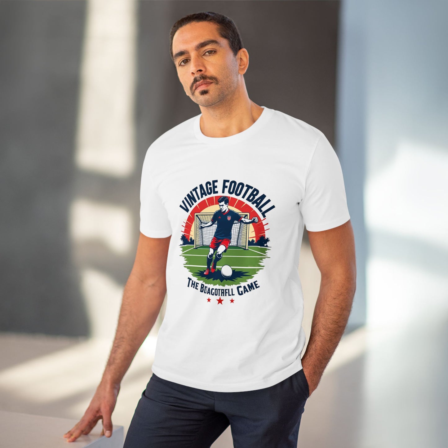 Vintage Football - Organic T-shirt - Unisex