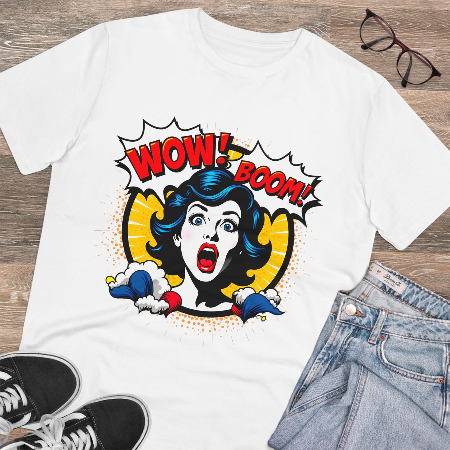 Comic Surprise - Organic T-shirt - Unisex