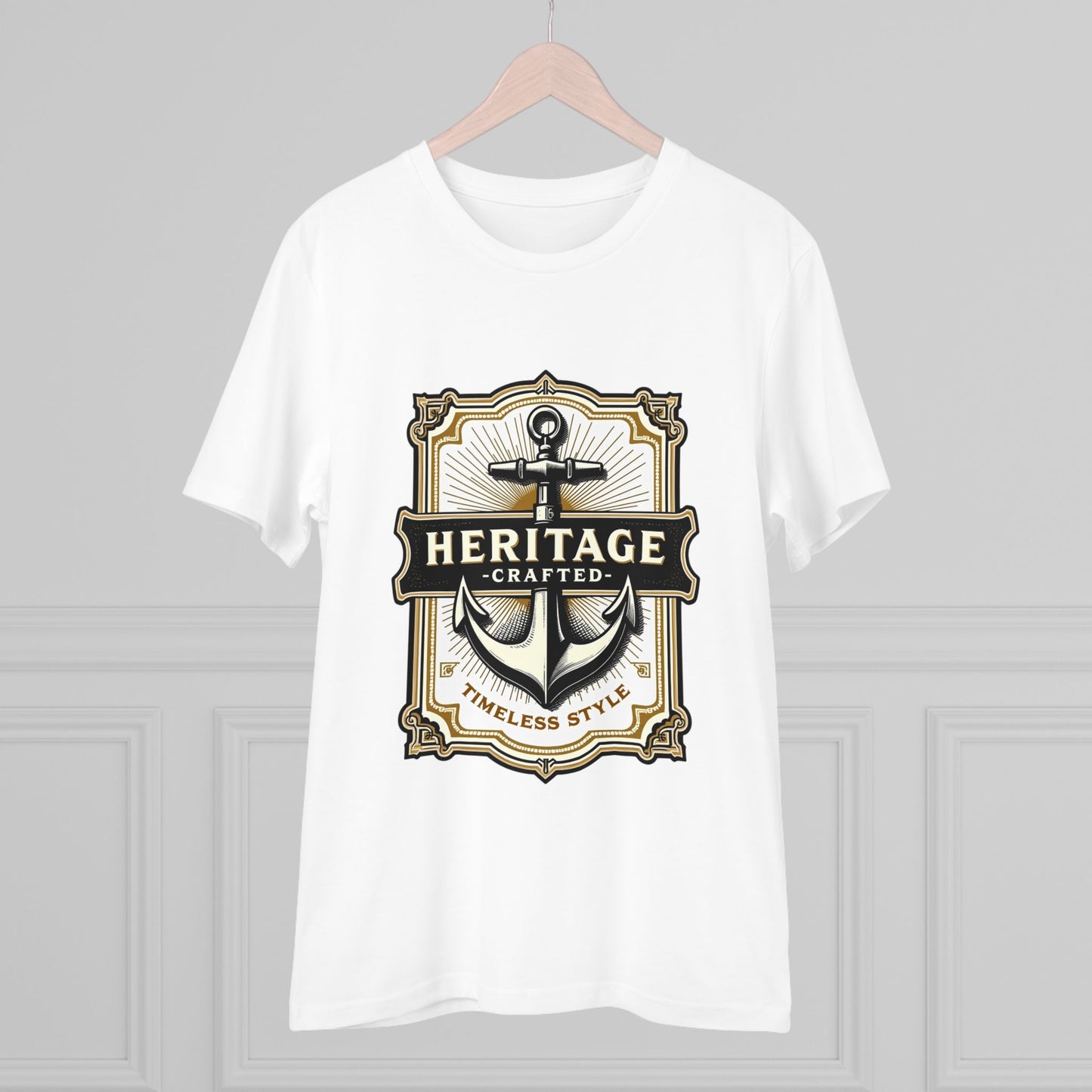 Vintage Anchor - Organic T-shirt - Unisex