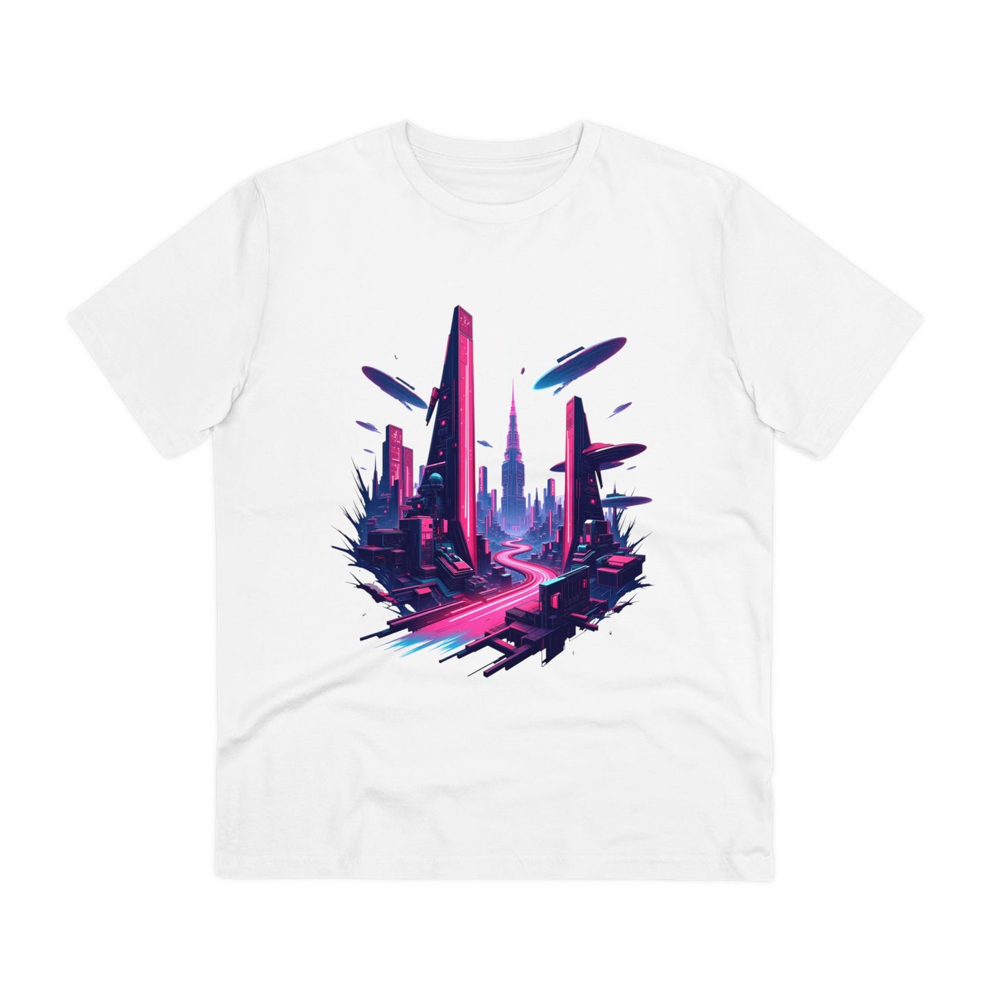 Neon Metropolis - Organic T-shirt - Unisex