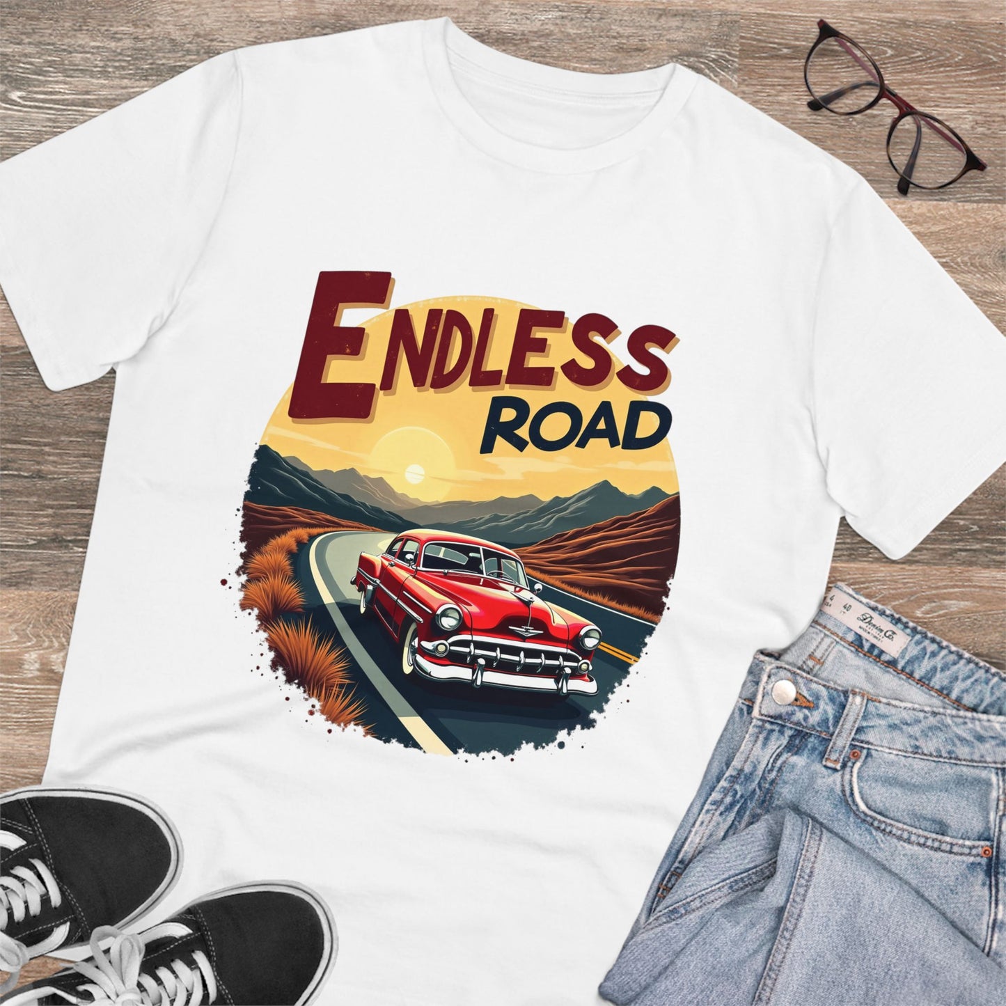 Endless Road - Organic T-shirt - Unisex