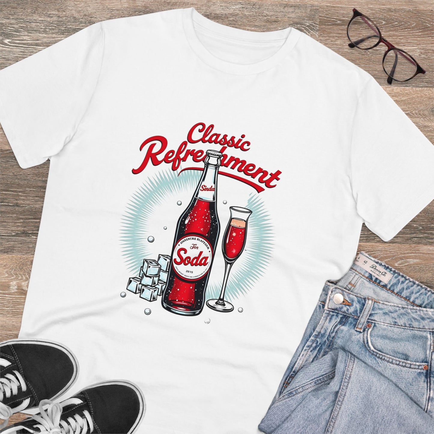 Retro Refreshment - Organic T-shirt - Unisex