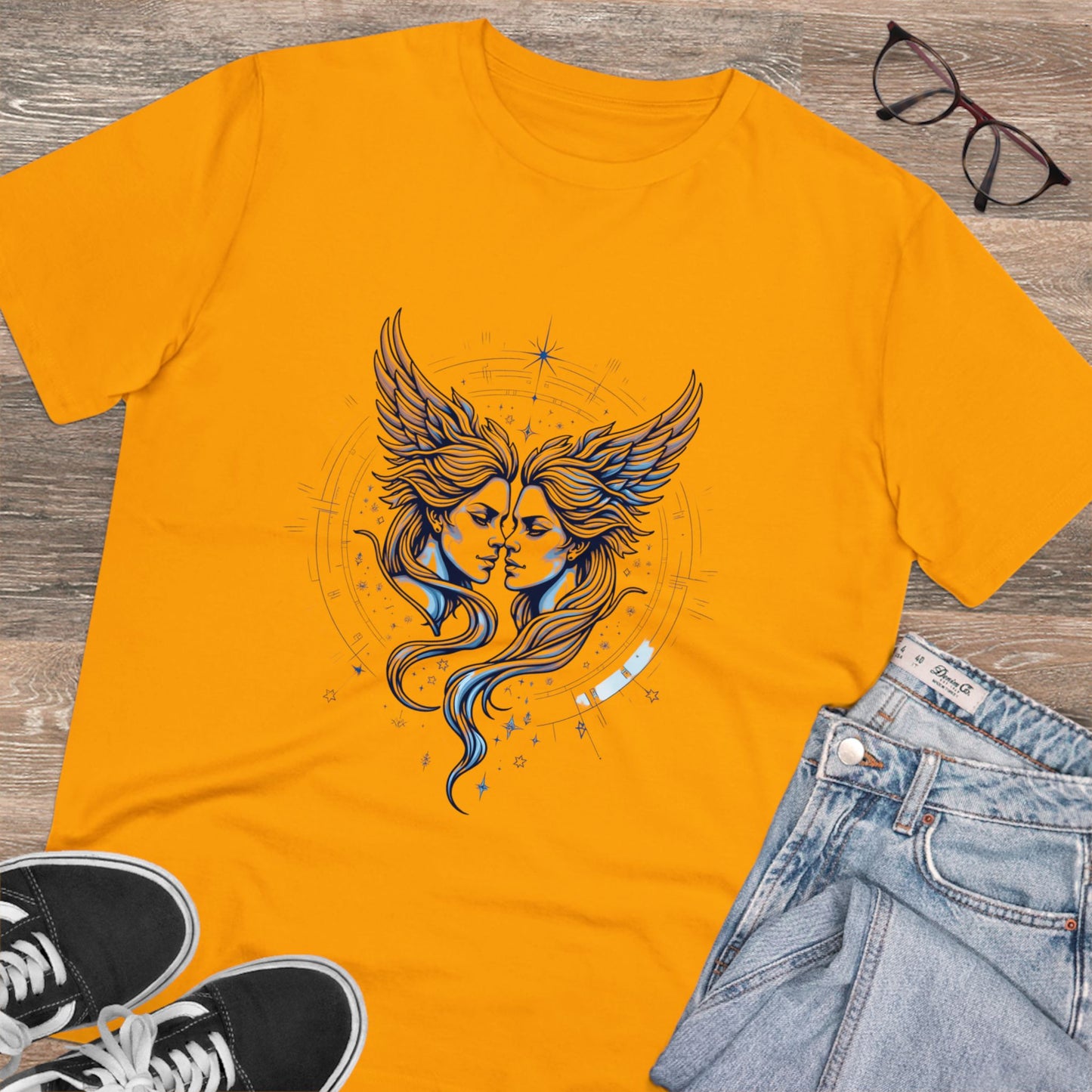 Celestial Gemini - Organic T-shirt - Unisex