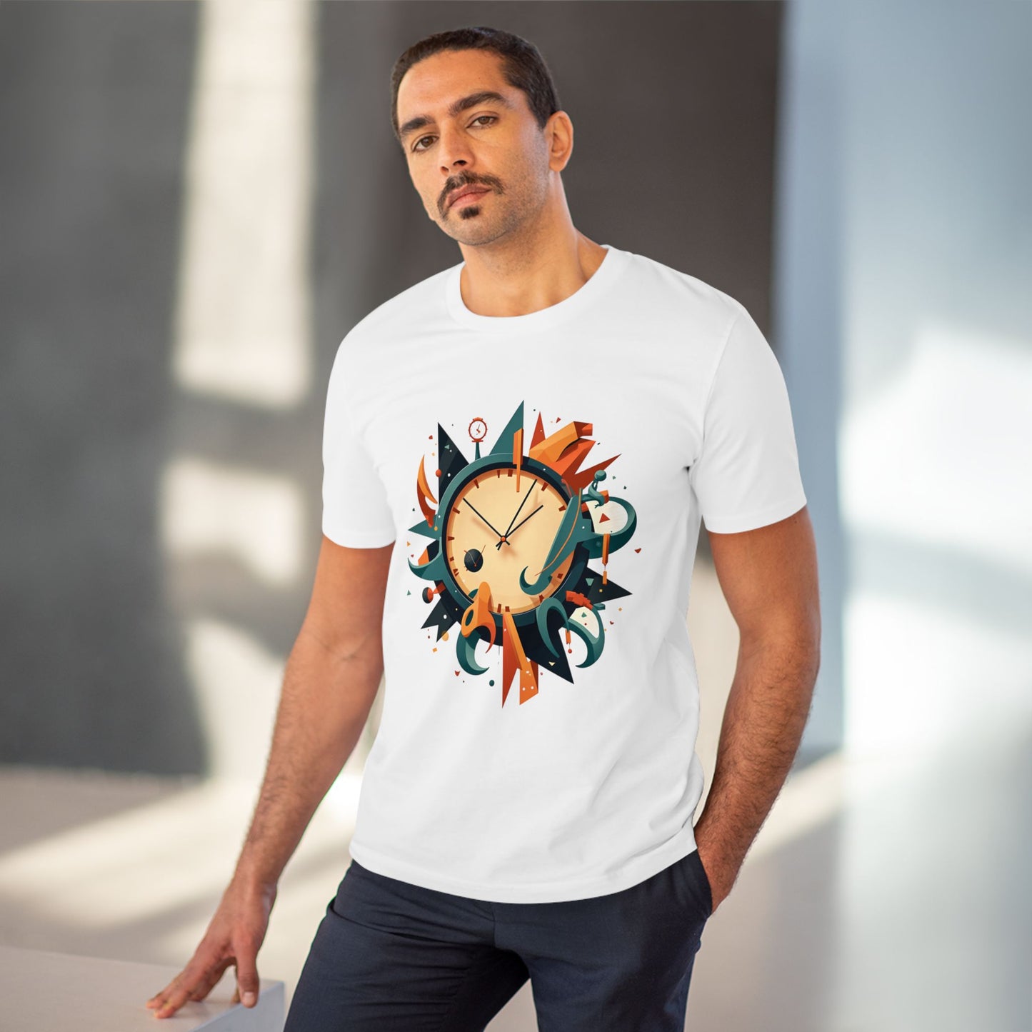 Melting Fusion - Organic T-shirt - White - Unisex