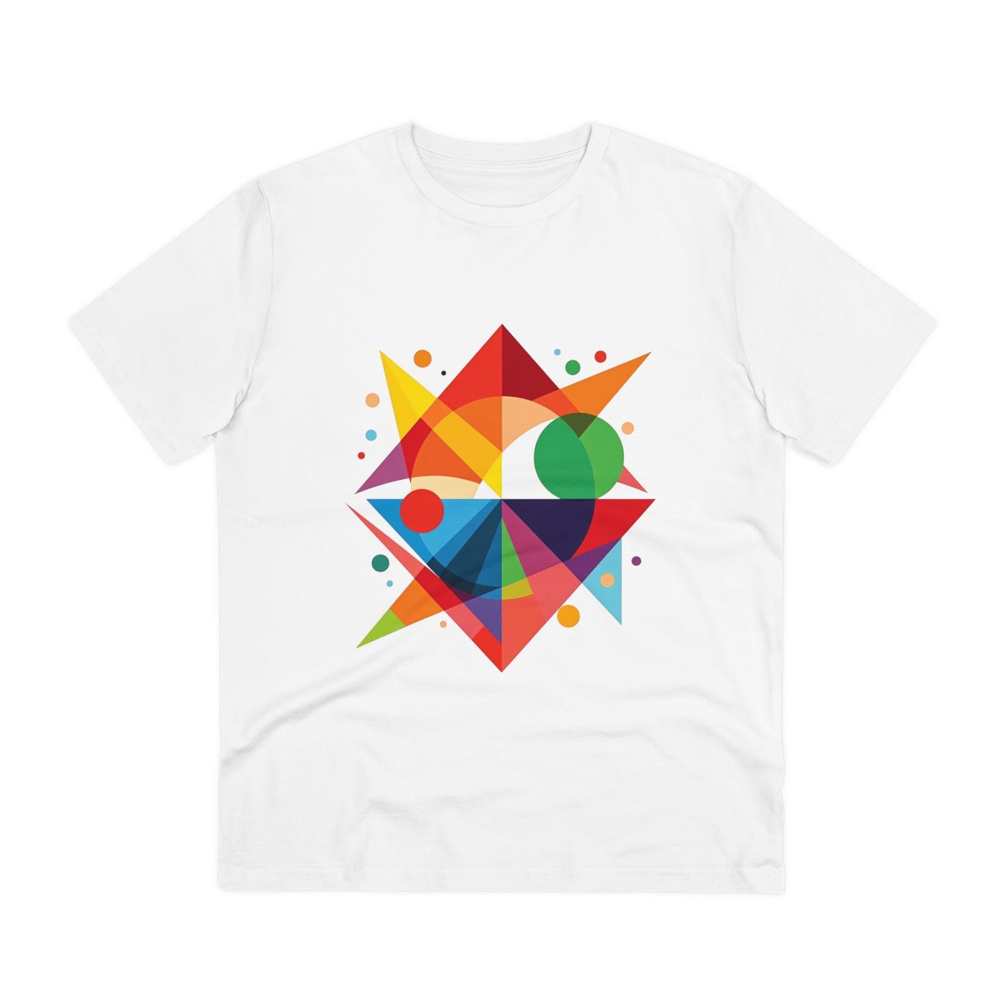 Colorful Geometry - Organic T-shirt - Unisex