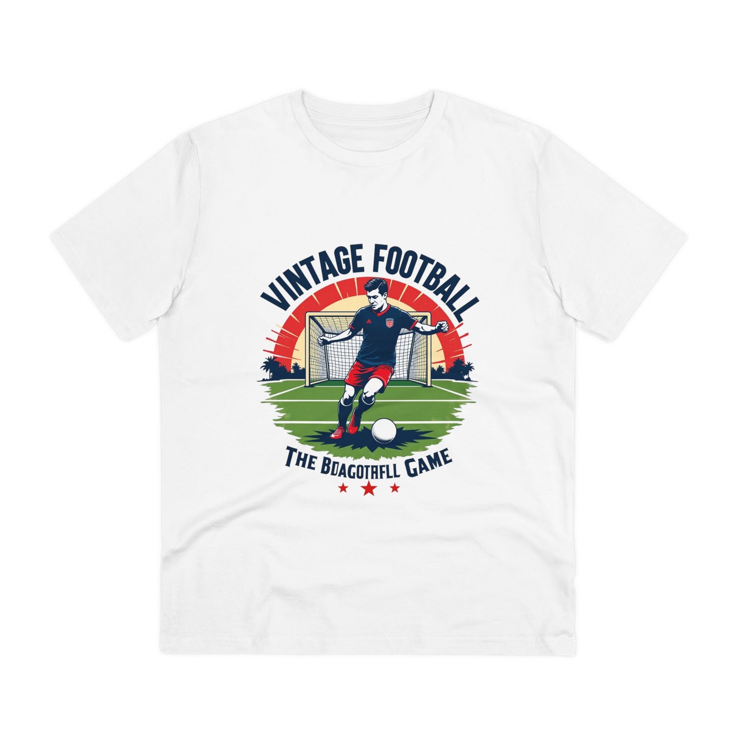 Vintage Football - Organic T-shirt - Unisex