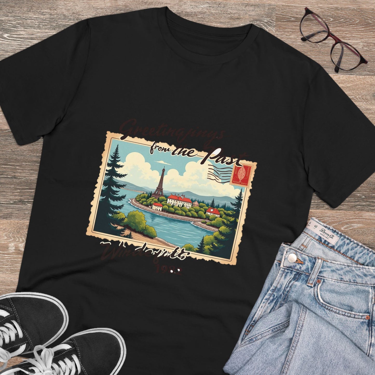 Vintage Wanderlust - Organic T-shirt - Unisex