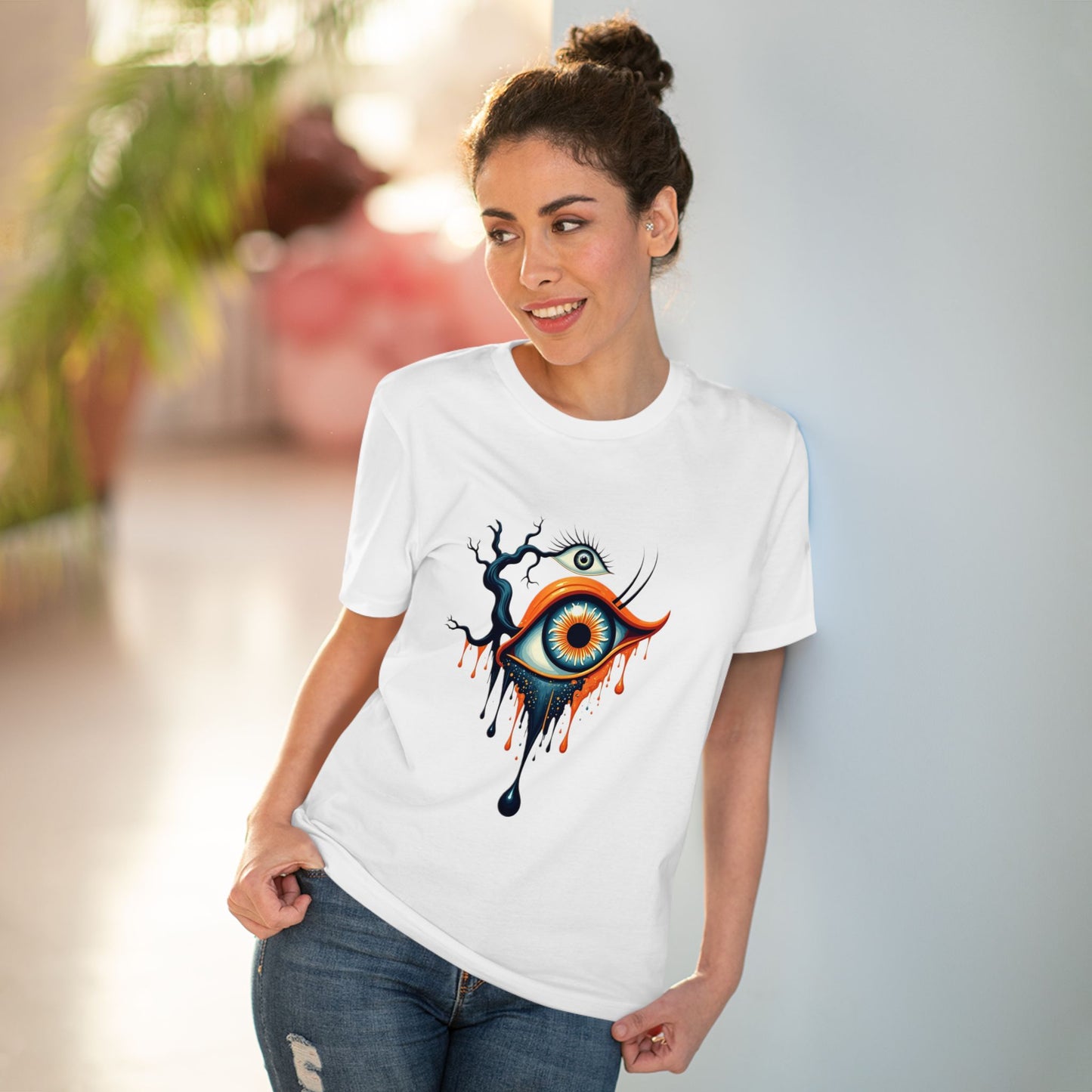 Melting Dreams - Organic T-shirt - White - Unisex