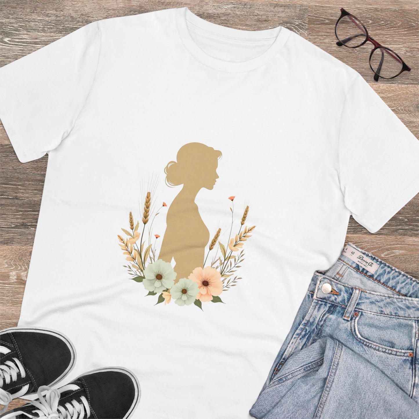 Elegant Flora - Organic T-shirt - Unisex