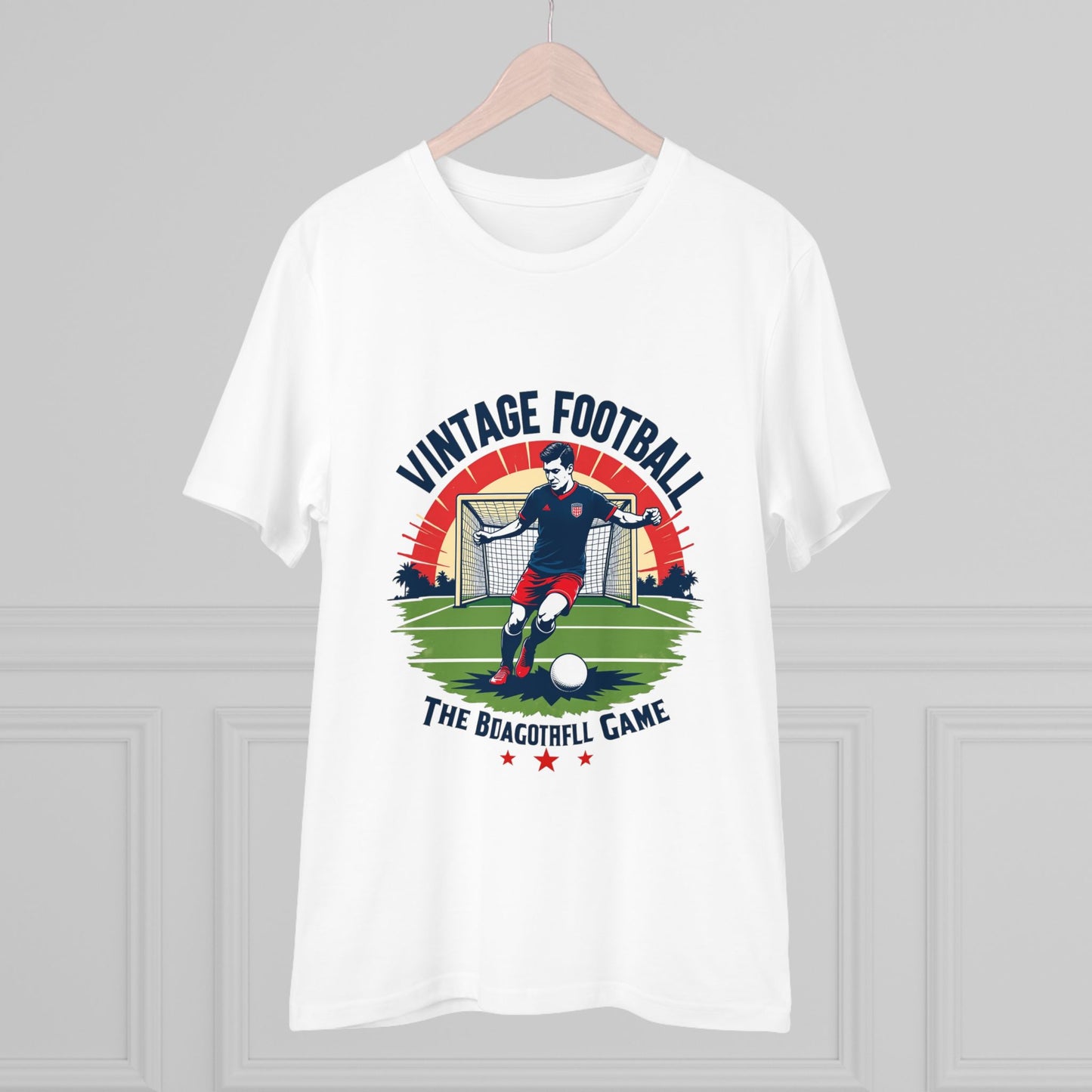 Vintage Football - Organic T-shirt - Unisex