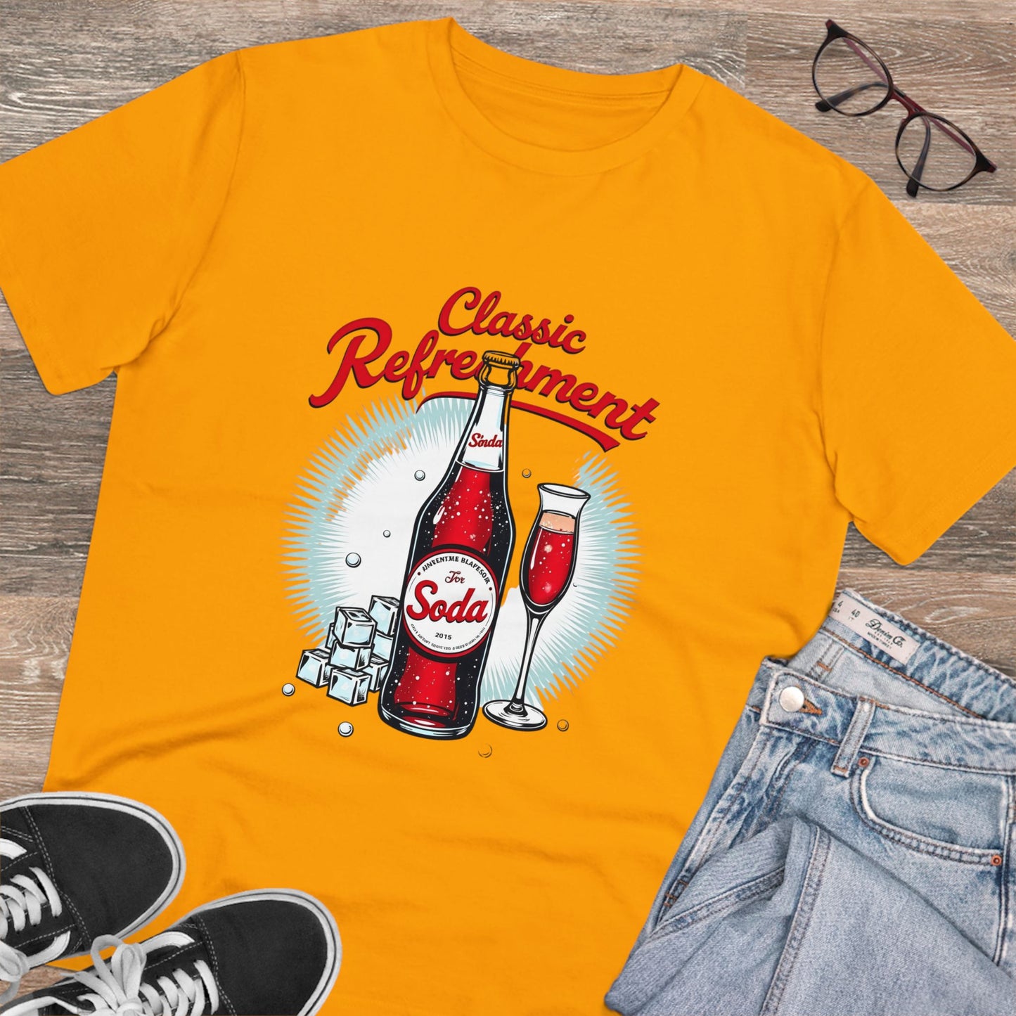 Retro Refreshment - Organic T-shirt - Unisex