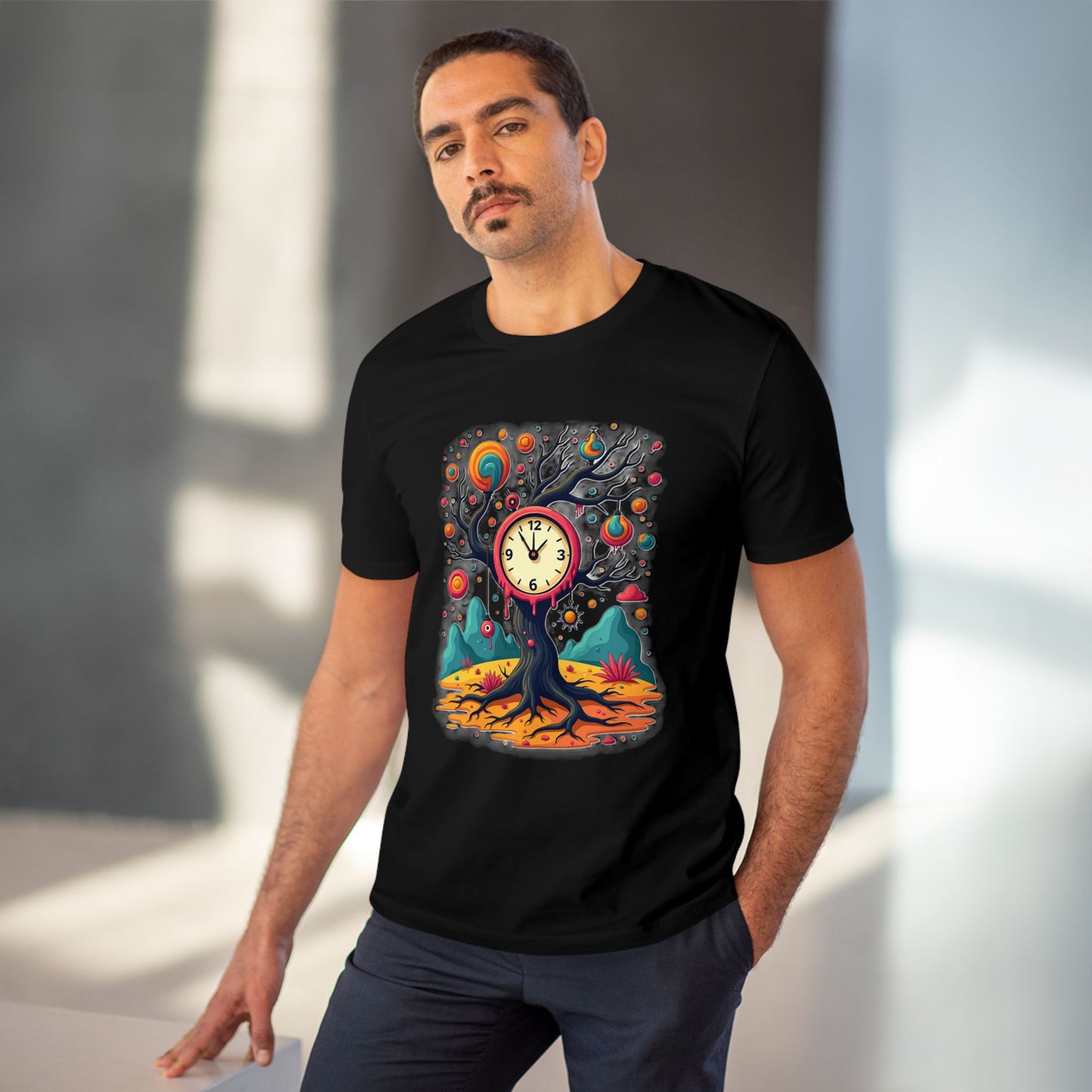 Dream Time- Organic T-Shirt - Black - Unisex