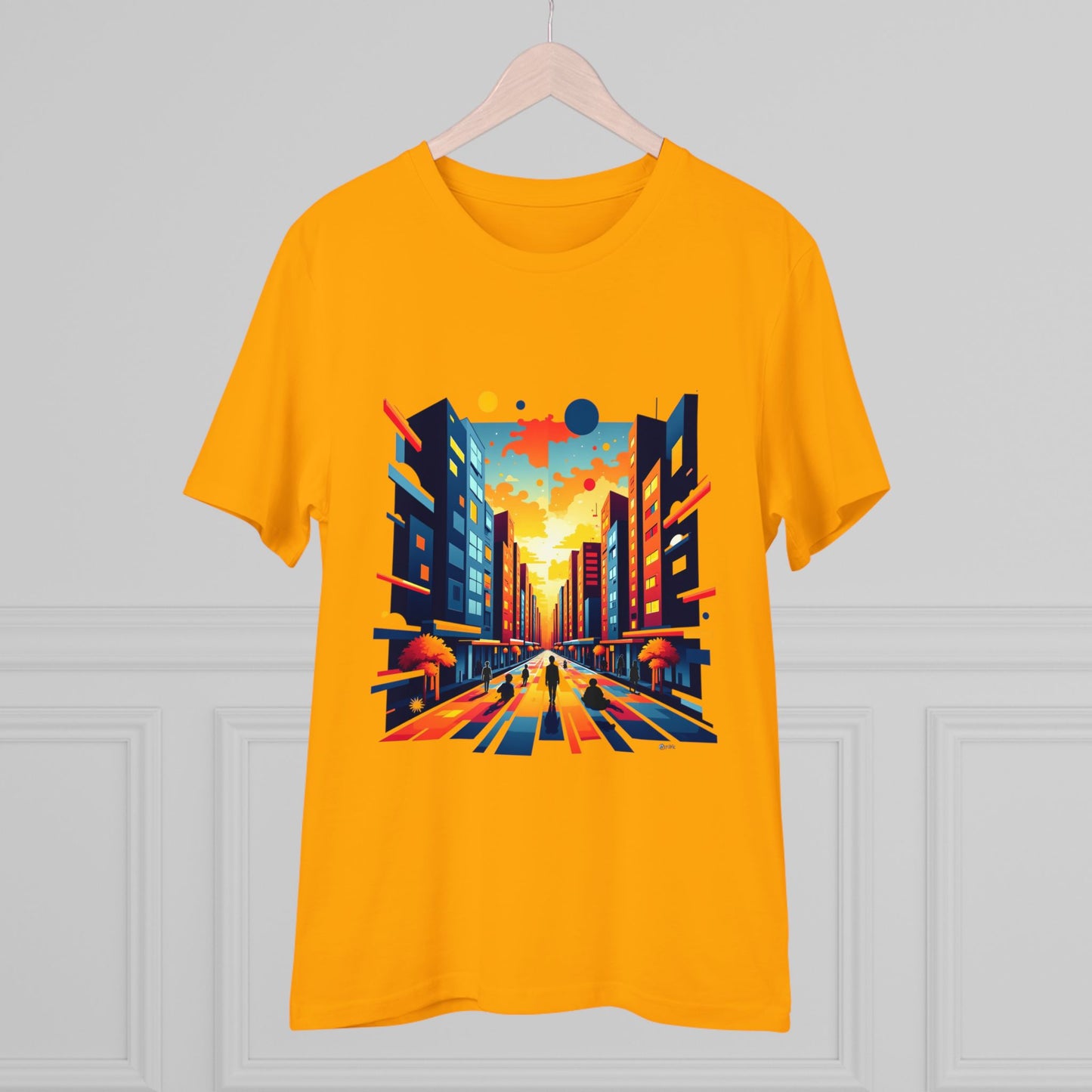 Urban Kaleidoscope - Organic T-shirt - White - Unisex