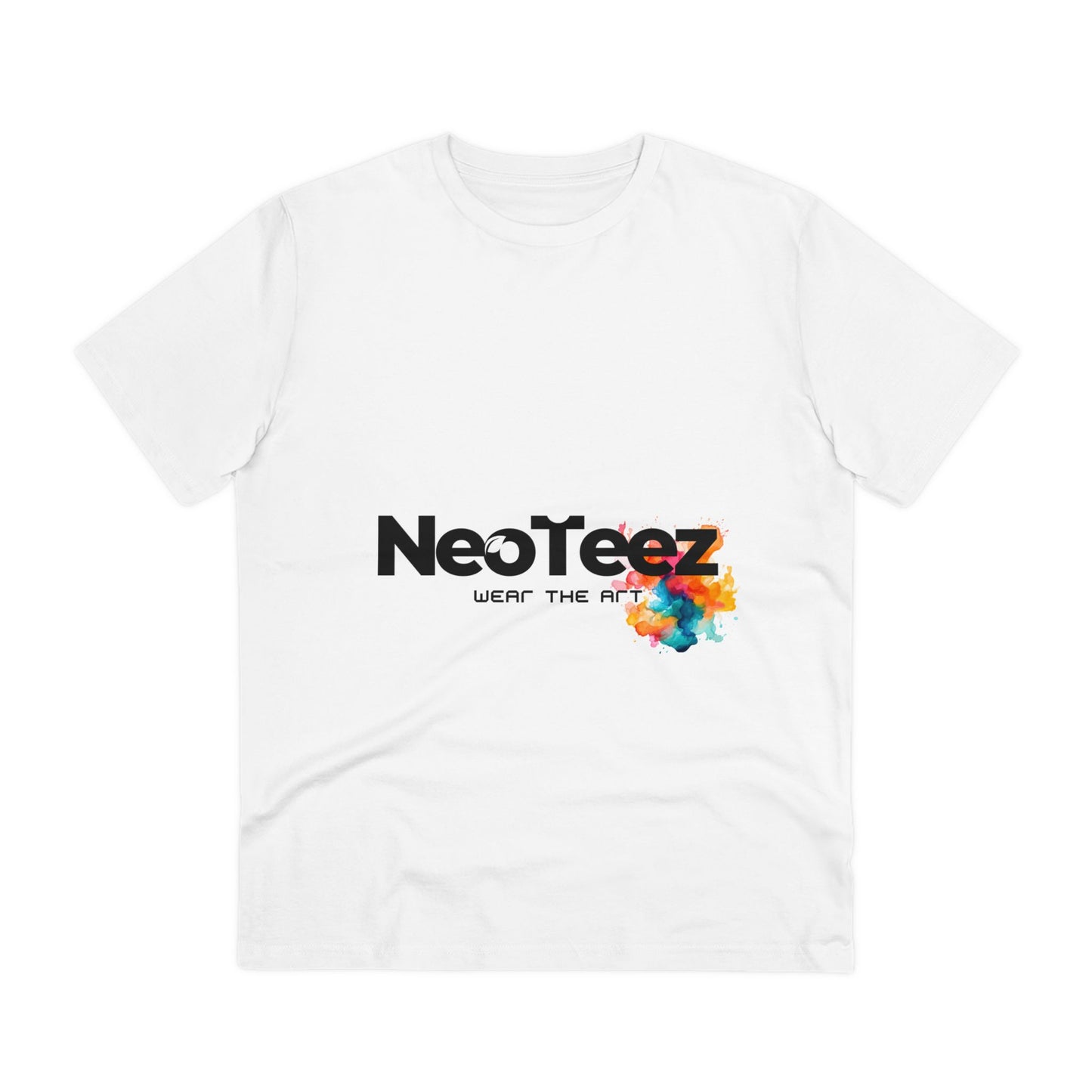 Organic T-shirt NeoTeez Wear The Art - White - Unisex