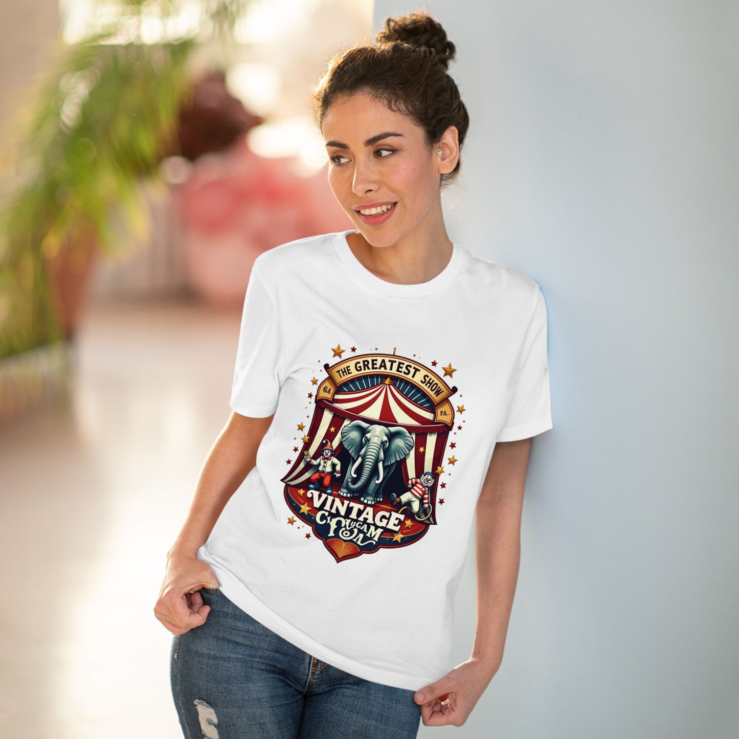 Vintage Circus - Organic T-shirt - Unisex