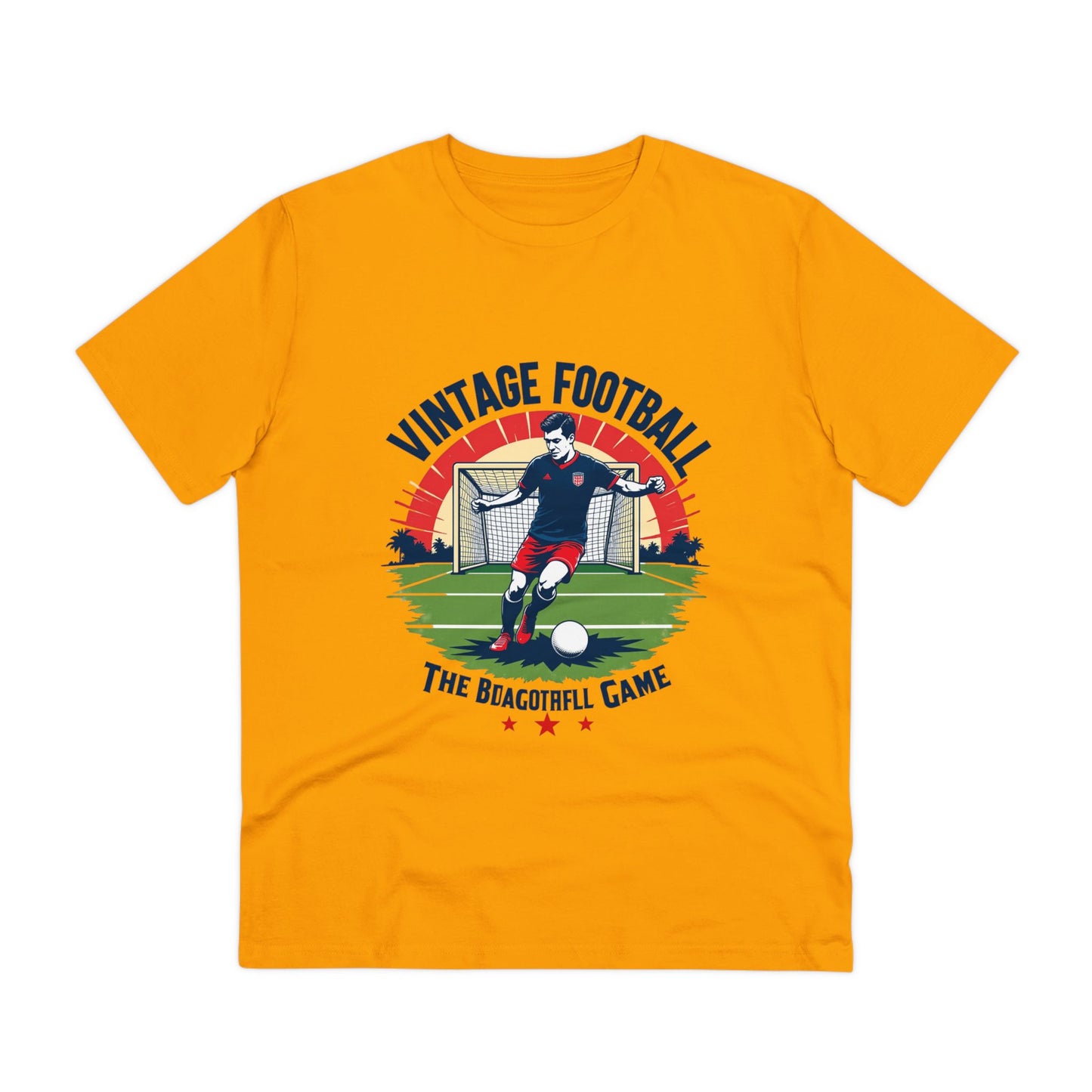 Vintage Football - Organic T-shirt - Unisex