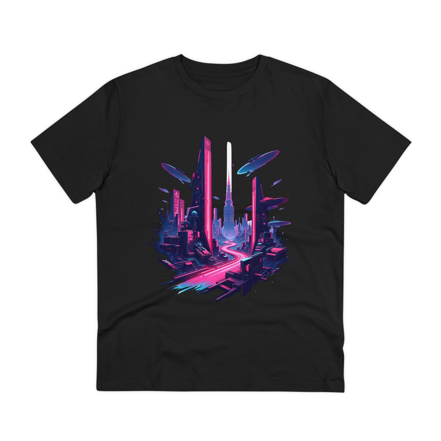 Neon Metropolis - Organic T-shirt - Unisex