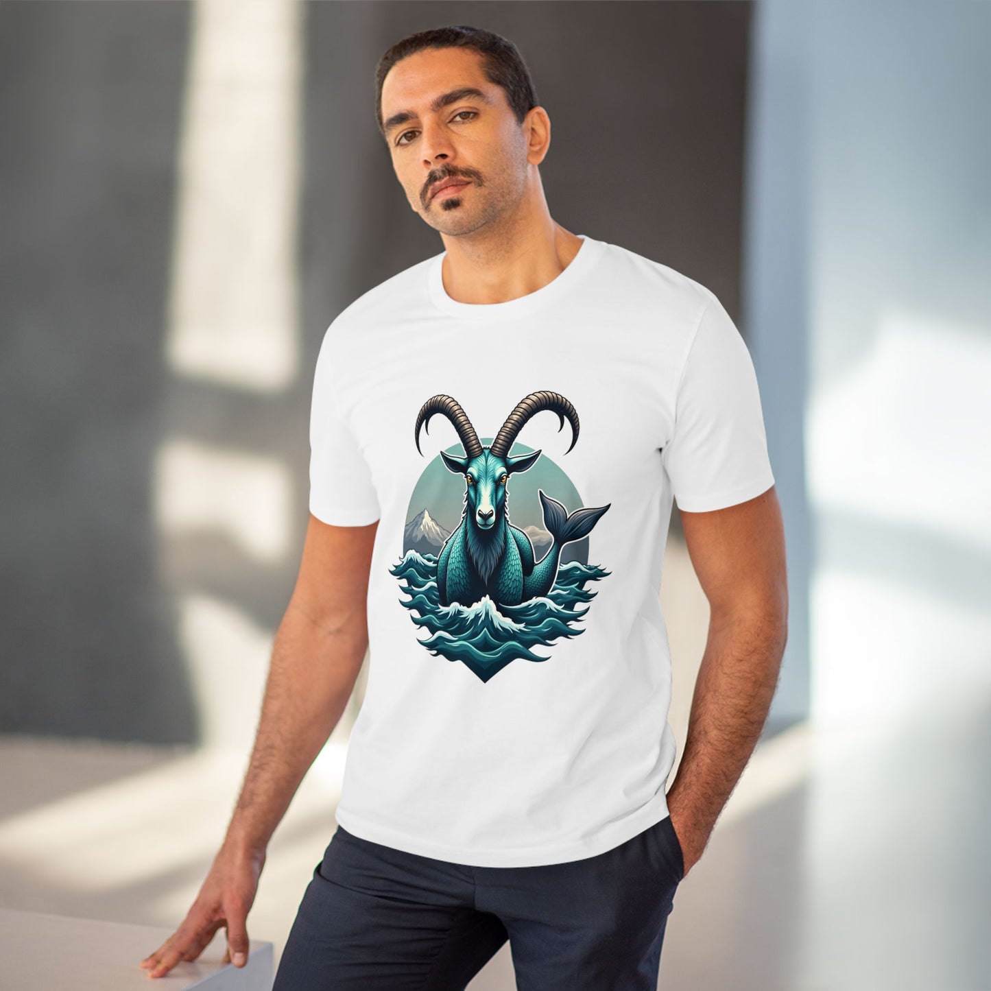 Sea Goat - Organic T-shirt - Unisex