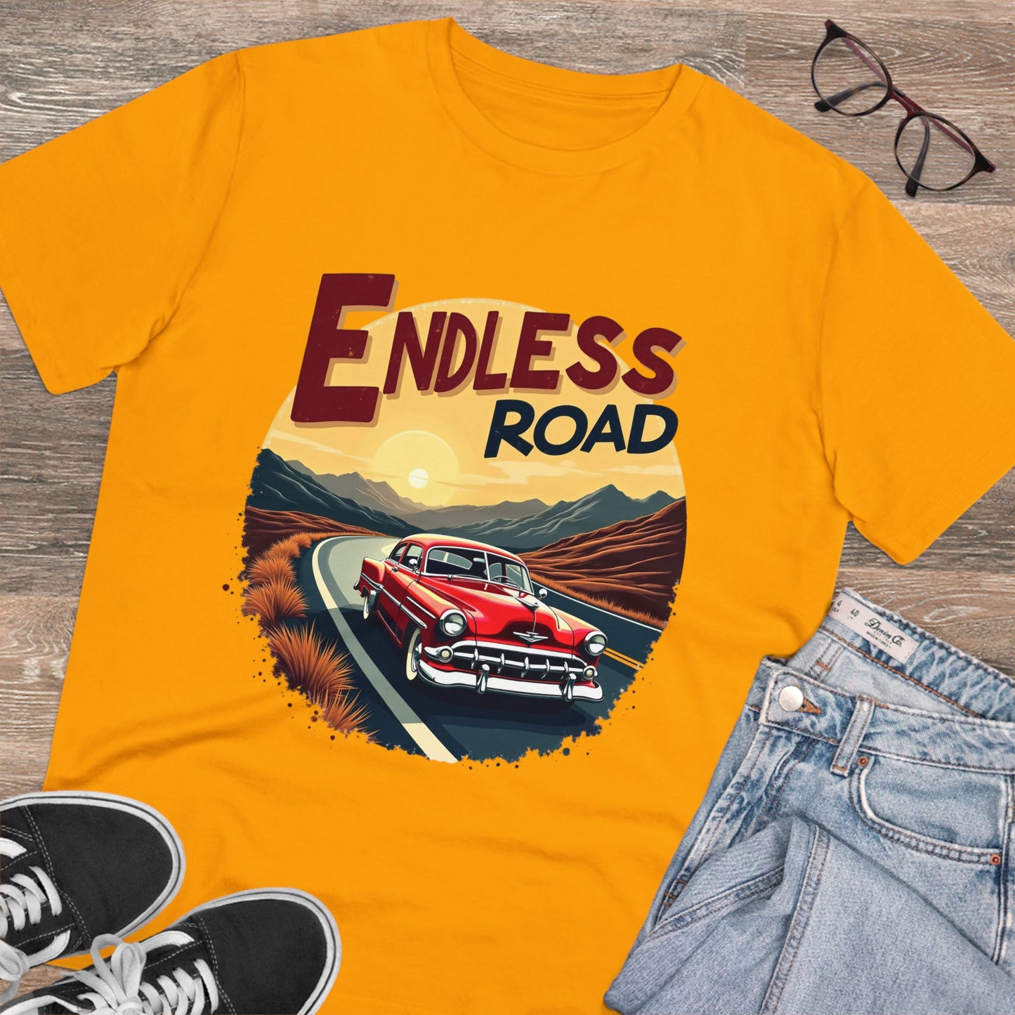 Endless Road - Organic T-shirt - Unisex