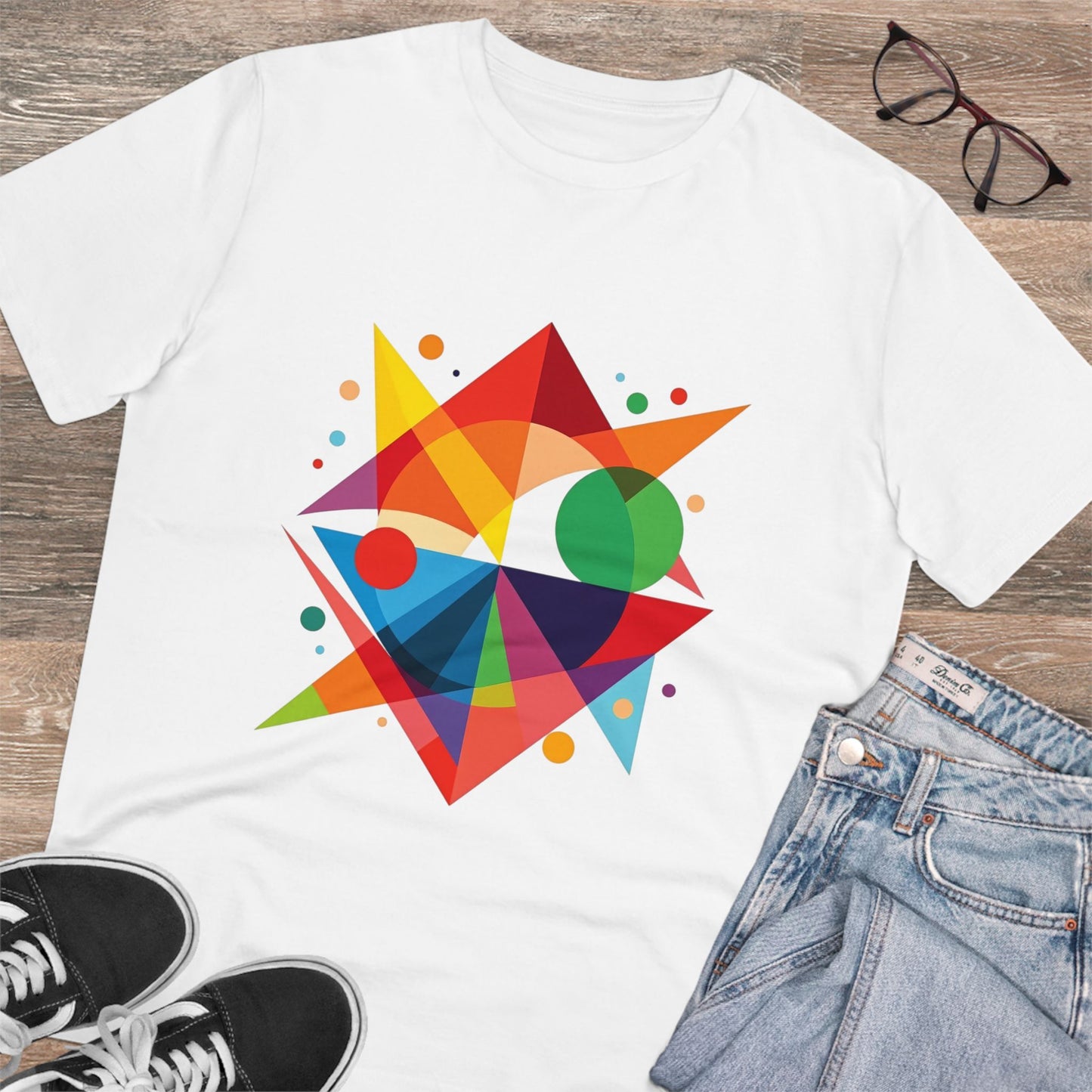 Colorful Geometry - Organic T-shirt - Unisex