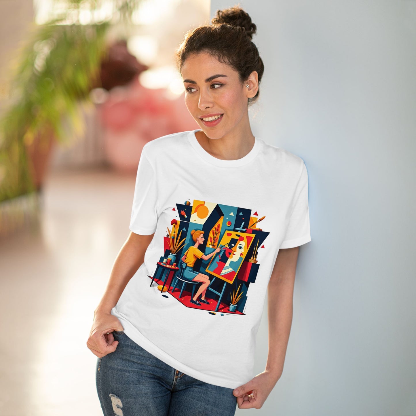 Cubist Studio - Organic T-shirt - Unisex