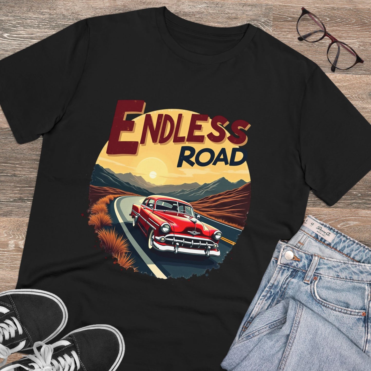 Endless Road - Organic T-shirt - Unisex