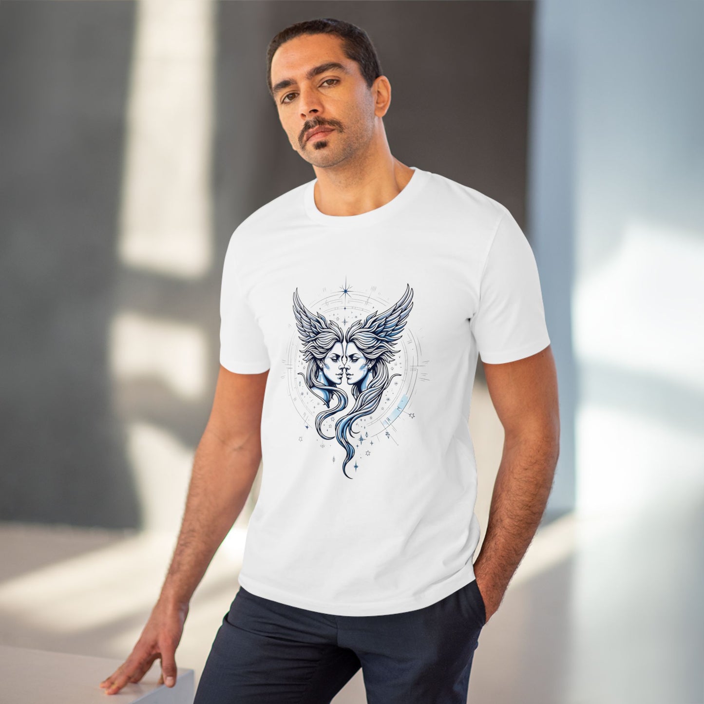 Celestial Gemini - Organic T-shirt - Unisex