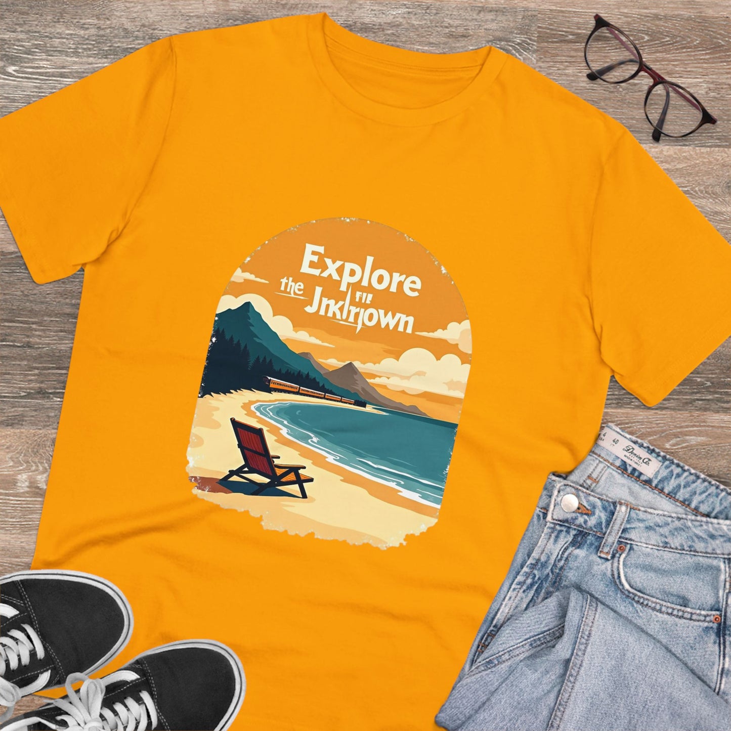 Travel Escape - Organic T-shirt - Unisex