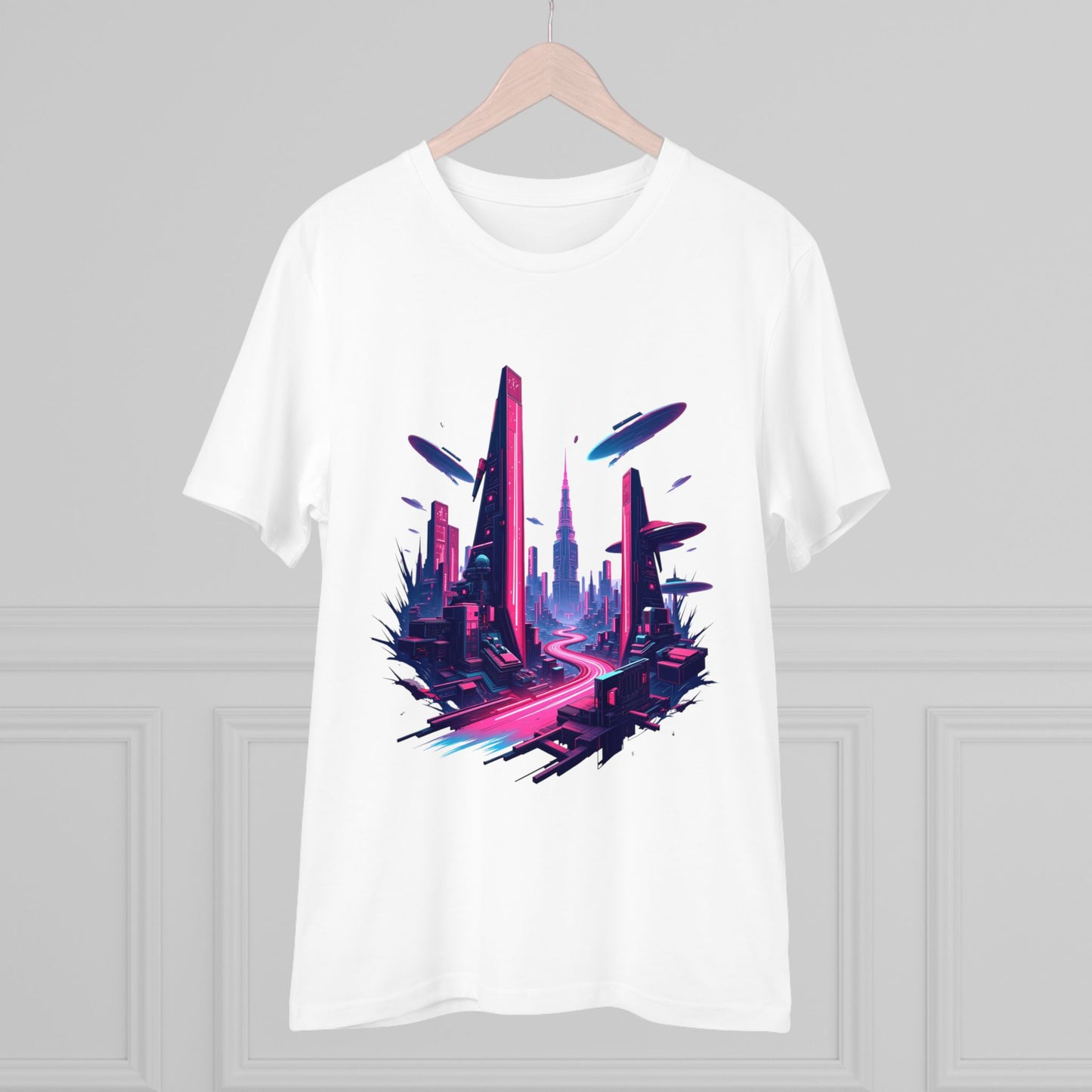 Neon Metropolis - Organic T-shirt - Unisex