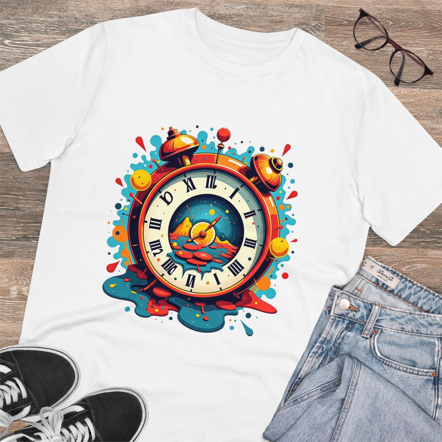 Dreaming Time - Organic T-shirt - White - Unisex