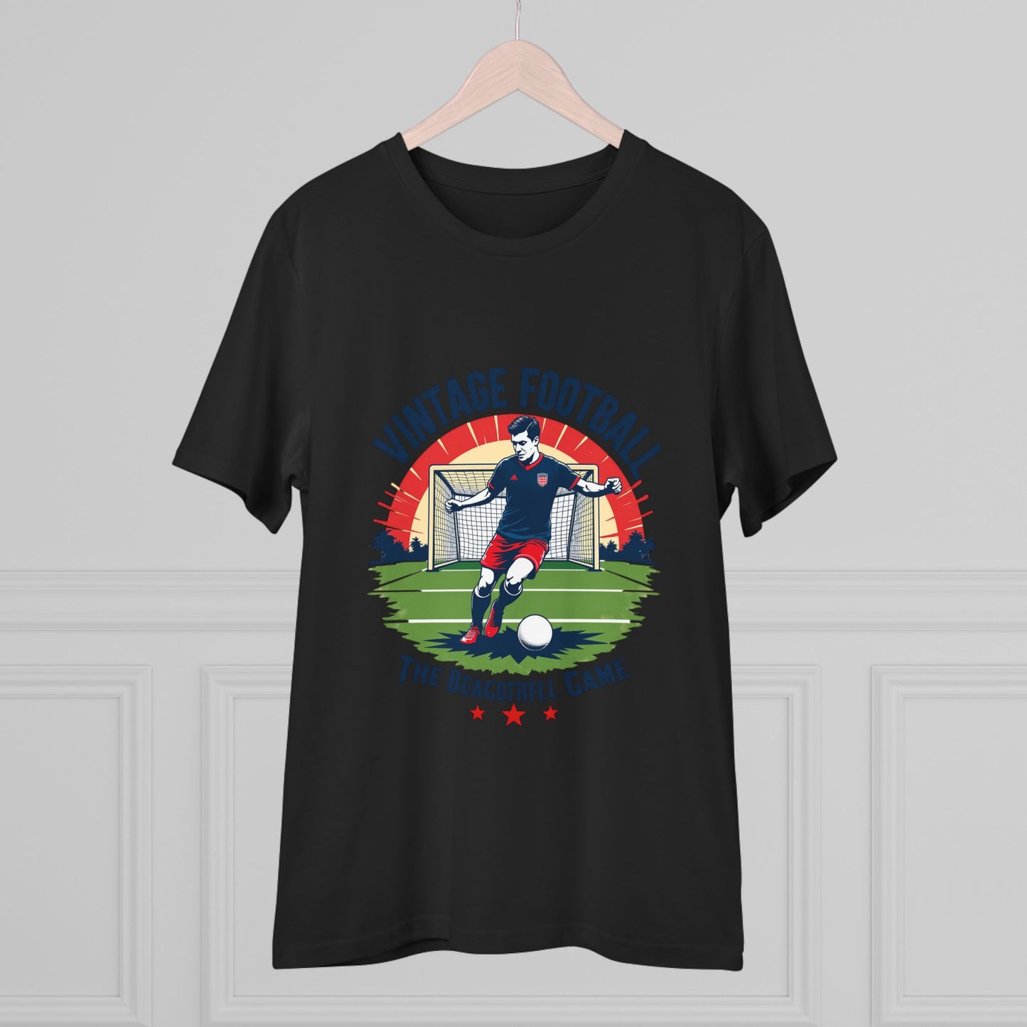 Vintage Football - Organic T-shirt - Unisex