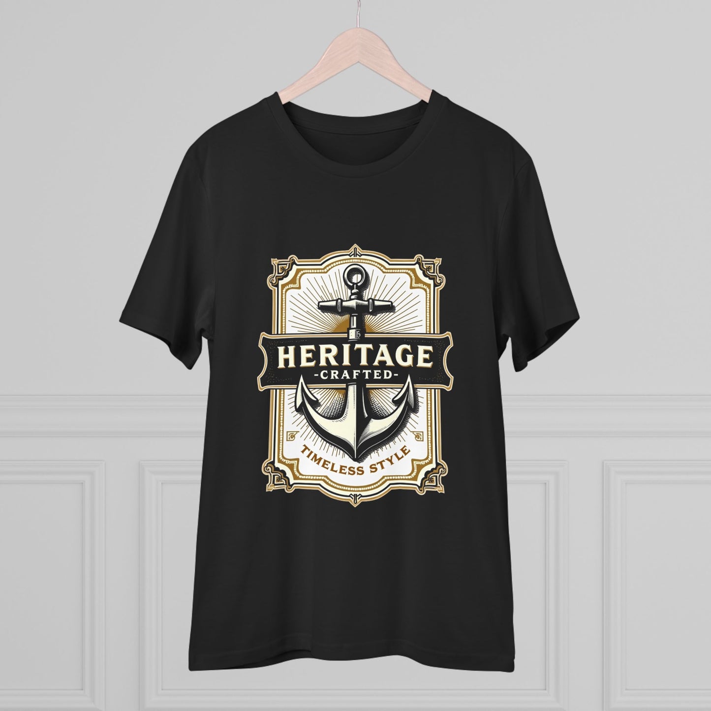 Vintage Anchor - Organic T-shirt - Unisex