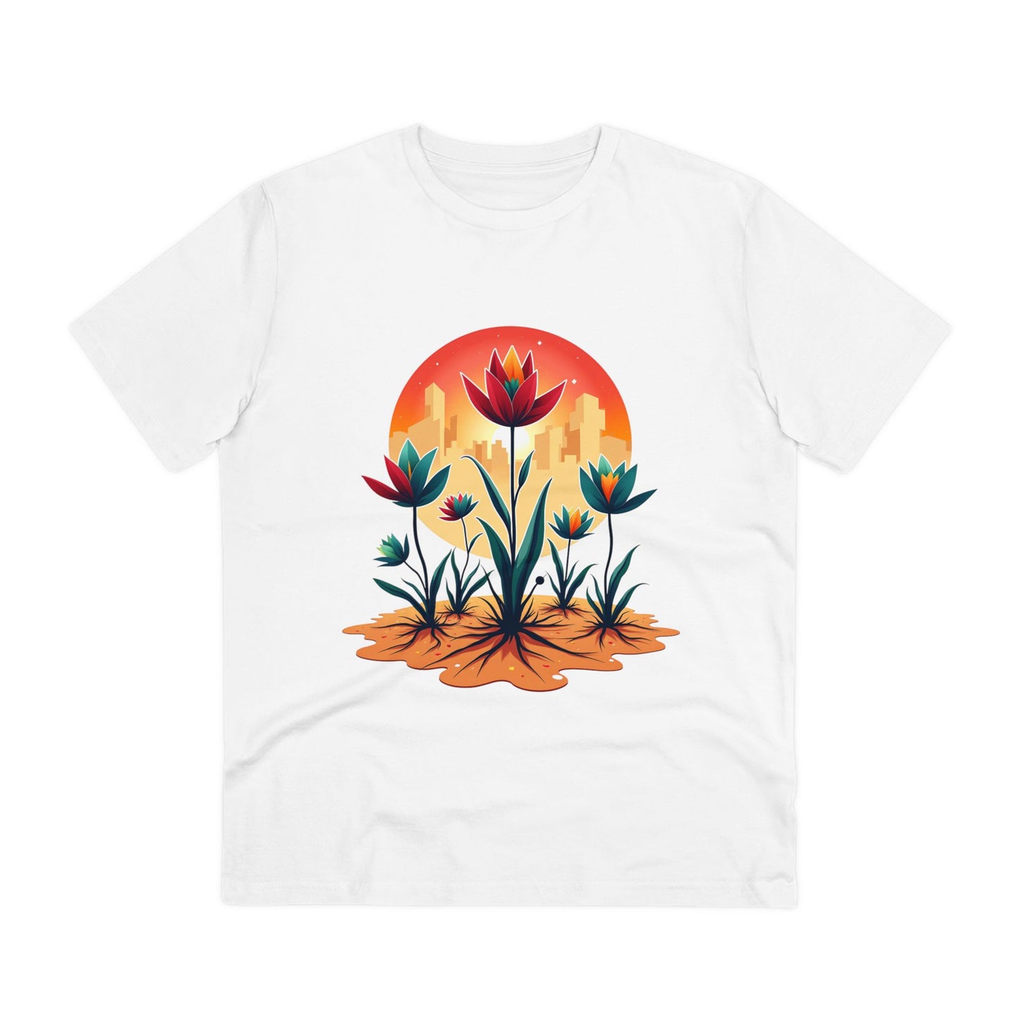 Geometric Oasis - Organic T-shirt - Unisex