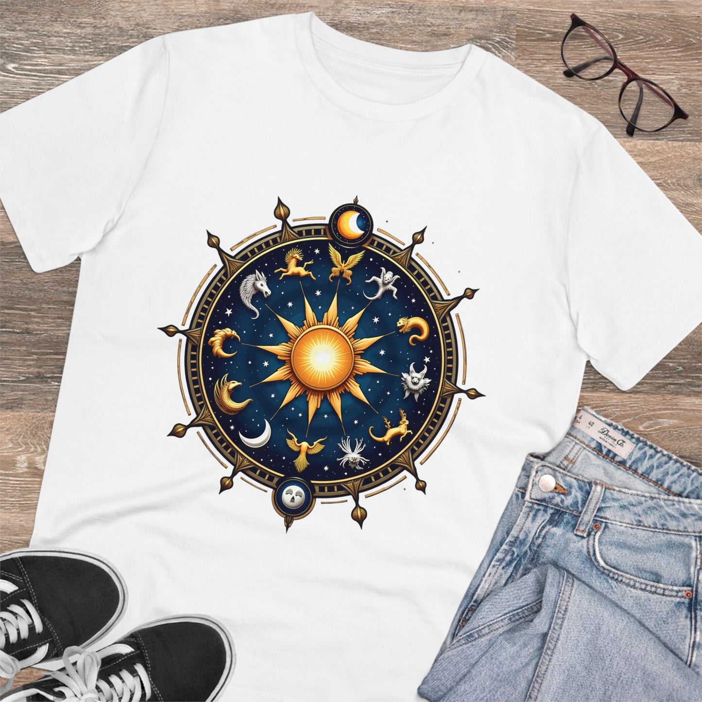 Zodiac Harmony - Organic T-shirt - Unisex