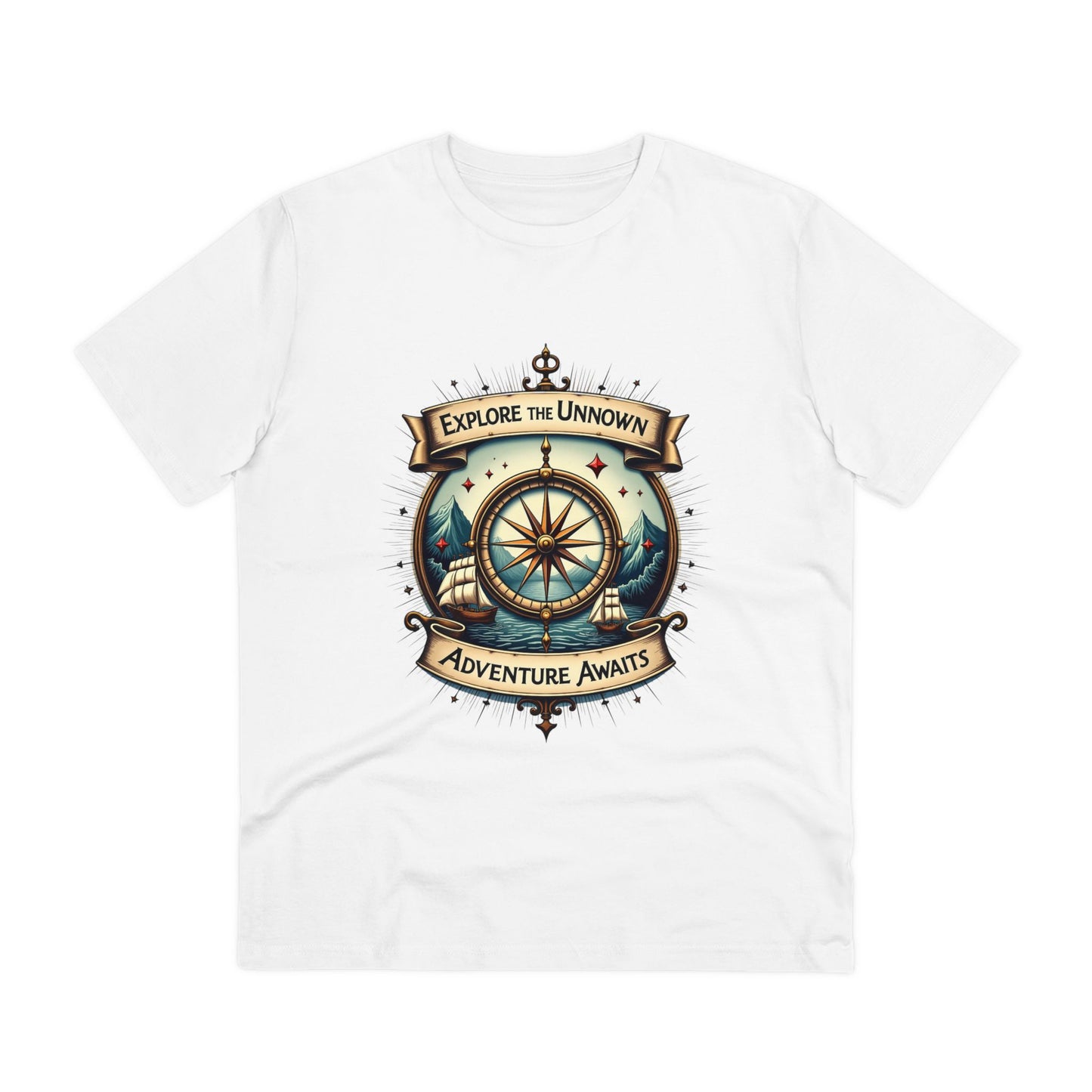 Vintage Explorer - Organic T-shirt - Unisex