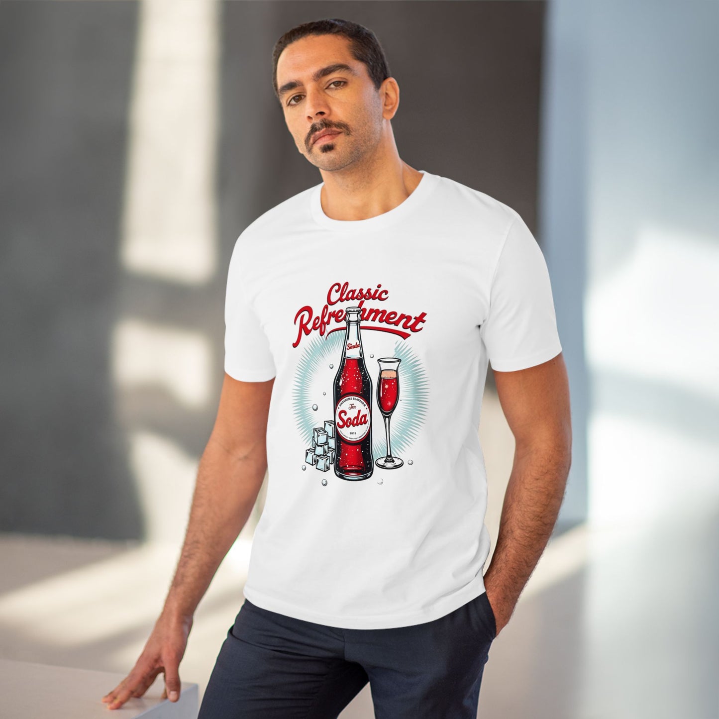 Retro Refreshment - Organic T-shirt - Unisex