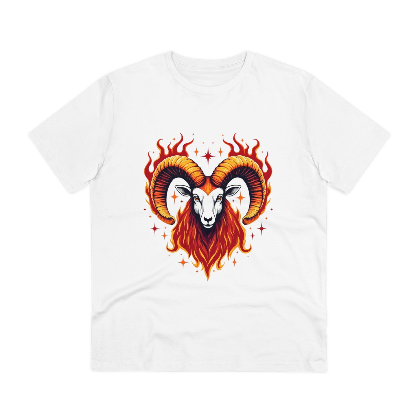 Fiery Aries - Organic T-shirt - Unisex