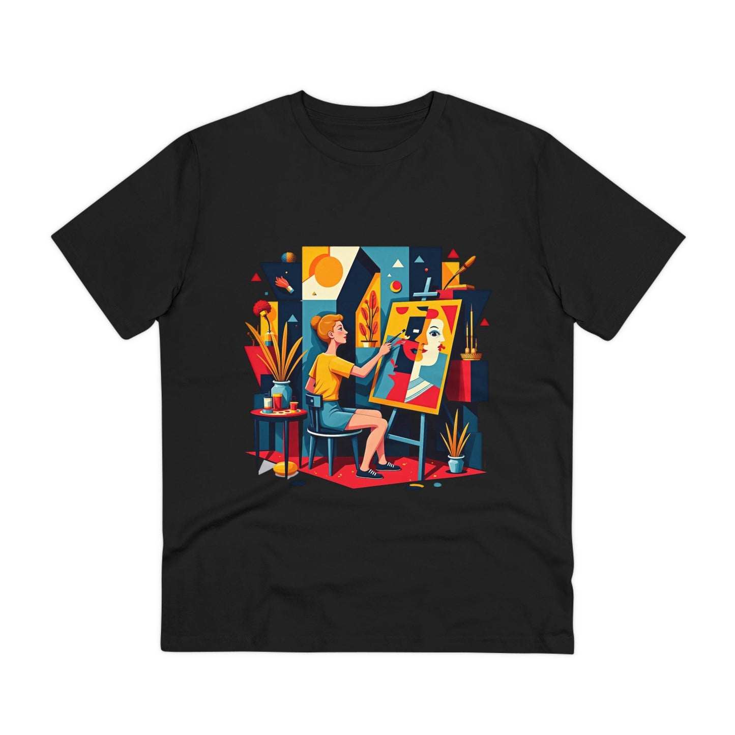 Cubist Studio - Organic T-shirt - Unisex