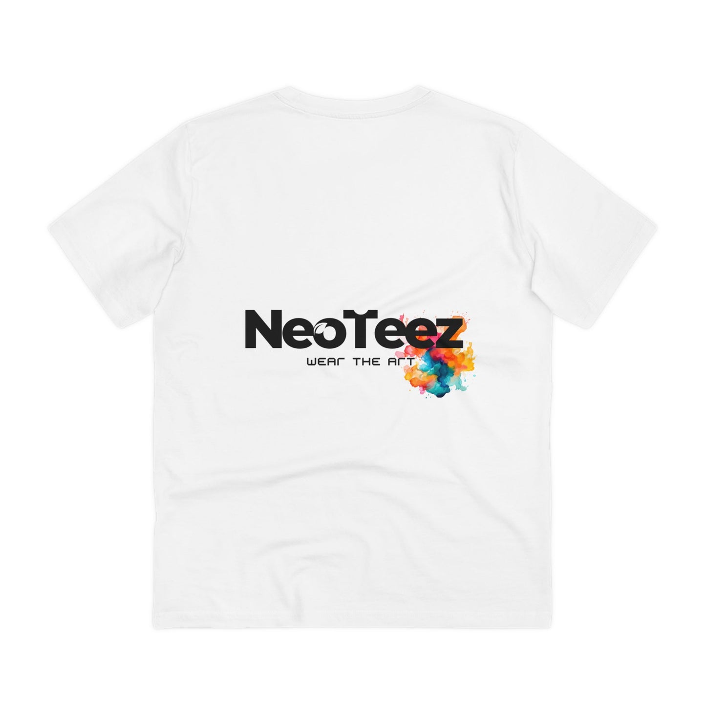 Organic T-shirt NeoTeez Wear The Art - White - Unisex